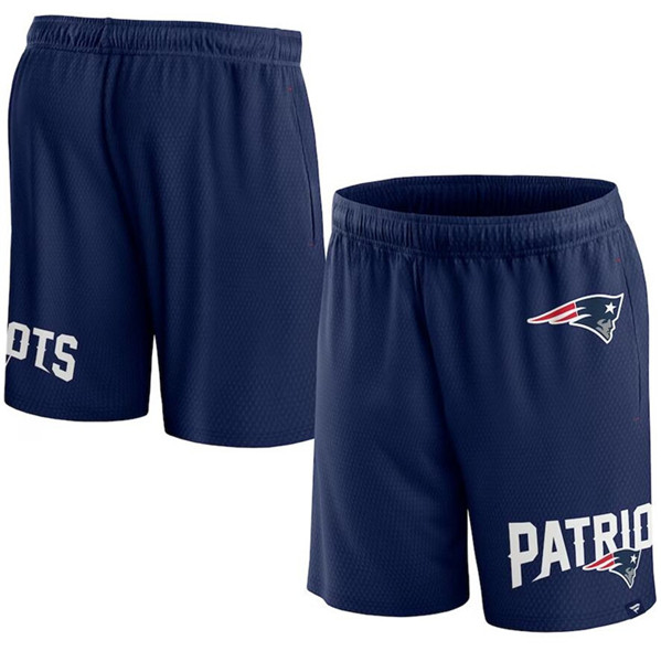 Men's New England Patriots Navy Shorts